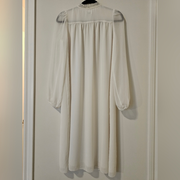 ARITZIA | Wilfred Midi Dress. Cream color. Sz S. - Picture 9 of 15